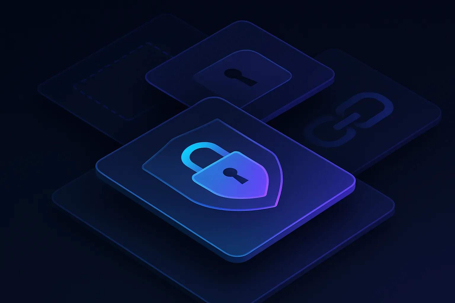 Abstract layers of security protocols interlocking