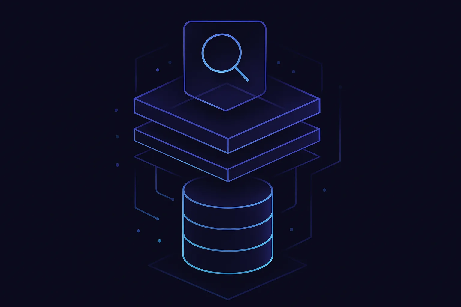 Database architecture with query optimization layers