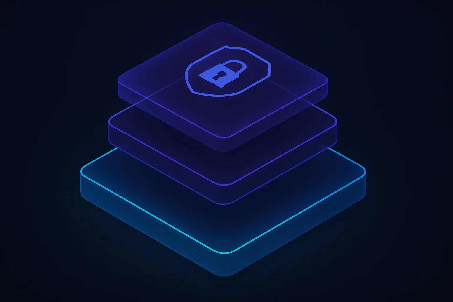 Layered architecture with secure data zones