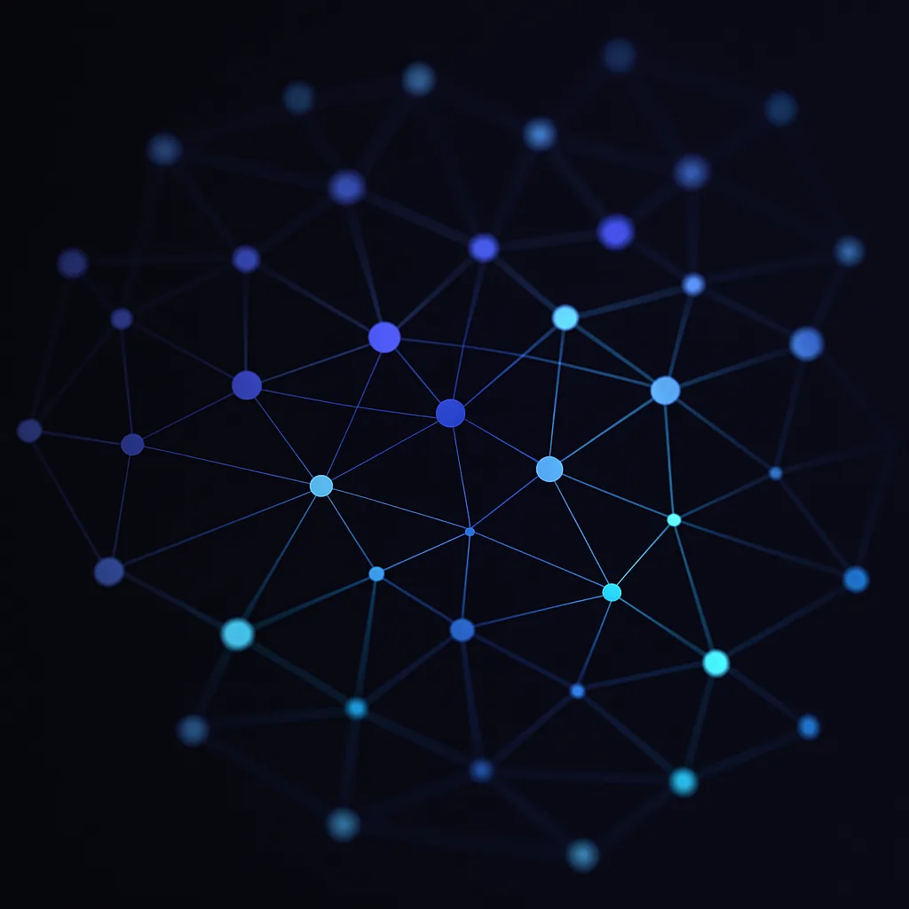 Network of nodes representing Python projects and dependencies