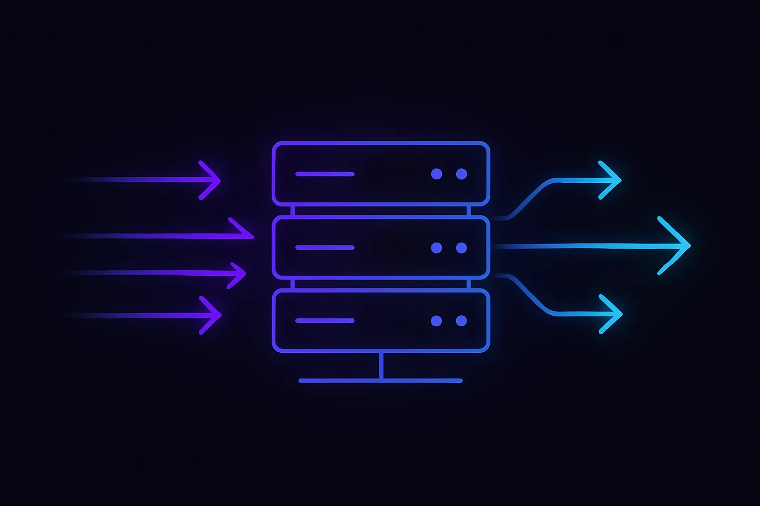 Abstract flow of data through server actions