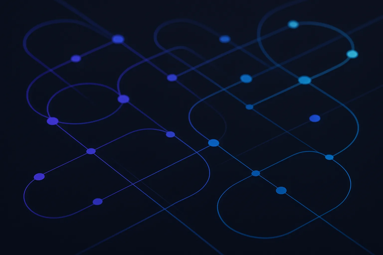 Abstract loops with variable nodes misaligned