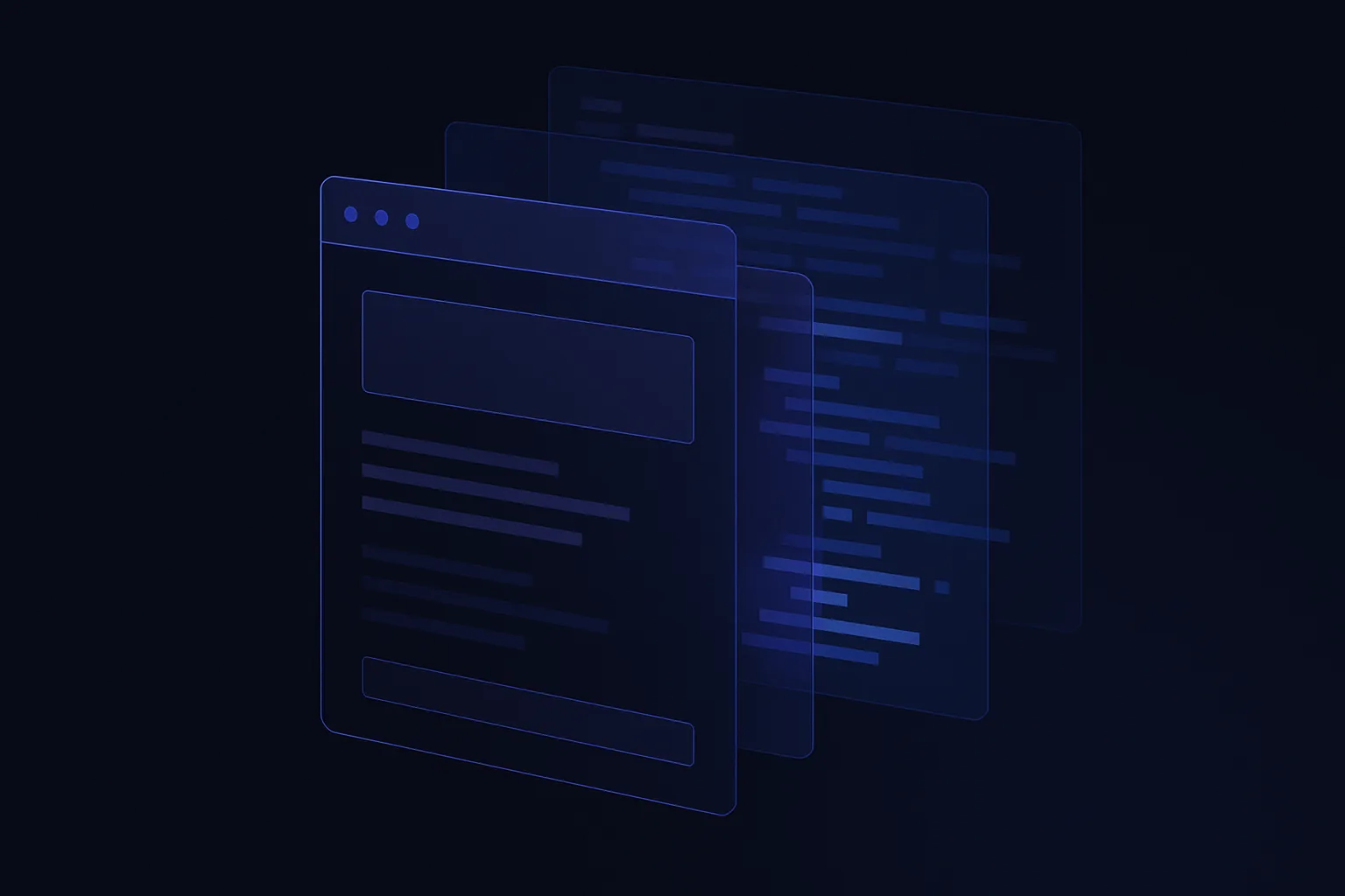 Web page with multiple layers of scripts