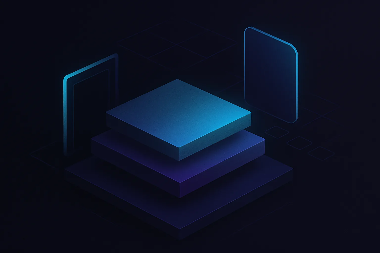 Layered architecture with distinct sections for each tool